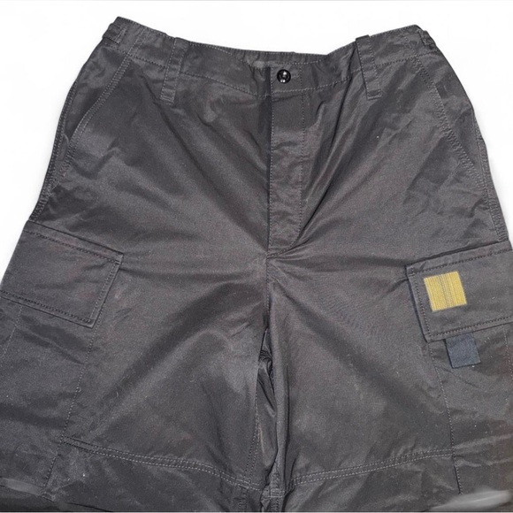 Marc Jacobs runway high-waisted flare leg black cargo pants - Picture 3 of 11